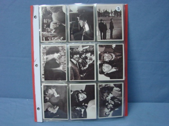 1964 Beatles A Hard Days Night Trading Cards Partial Set