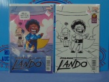 Two Star Wars Lando #1 Variant Cover Edition Comics