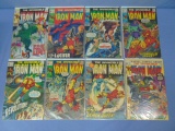 Lot of Eight The Invincible Iron Man Comic Books - 19 to 43