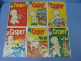 Lot of Six Golden Age Harvey Casper Comic Books