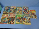 Lot of 9 Kid Colt and Outlaw Kid Vintage Comics