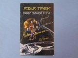 Star Trek Deep Space 9 - Premier Edition #1A - Signed by Sternbach/Zimmerman/Shimerman