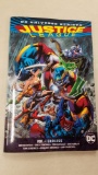 Justice League Rebirth Graphic Novel Vol. 4 signed by writer Shea Fontana