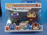 POP! Games Marvel Vs. Capcom 2 Pack - Black Panther vs Monster Hunter