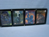4 Star Wars Boba Fett Trading Cards - Autographed by Jeremy Bulloch and 3 Artists