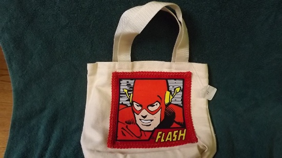 New DC Flash Custom Comic Small Canvas Bag