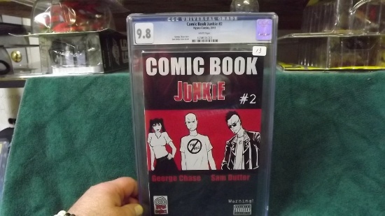 Hypno Comics 2013. Comic Book Junkie #2 CGC Universal Grade 9.8