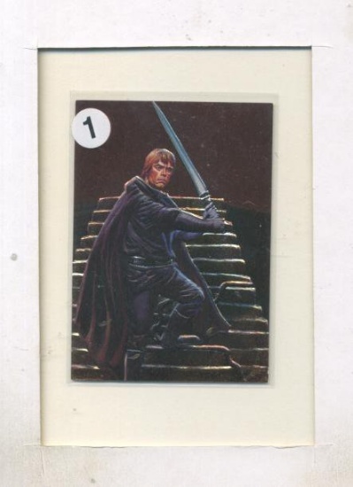 Star Wars Finest Luke Skywalker Autographed by Dan Brereton