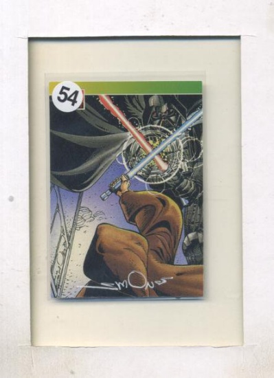 Walter Simonson Darth Vader Duel Autographed Card