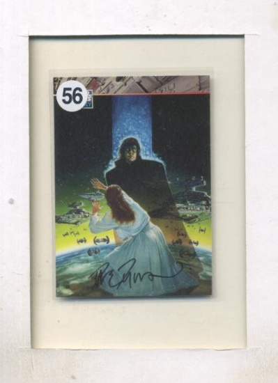 Dave Dorman Autographed Star Wars Galaxy Card