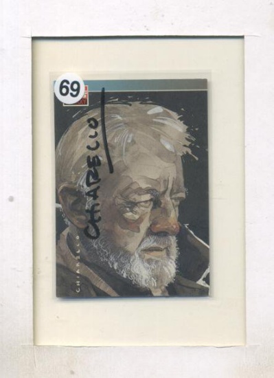 Obi-Wan Star Wars Card Autographed by Mark Chiarello