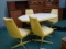 Mid-Century Vintage Five-Piece Dining Group - Table & Four Chairs