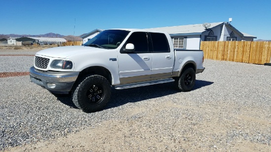 2001 Ford F-150 Supercrew XLT Pick-Up Truck 4x4 5.4 Triton Automatic