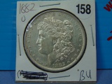 1882-O Morgan Silver Dollar - BU