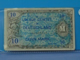 1944 Allied Military Payment Certificate - Ten Mark Note