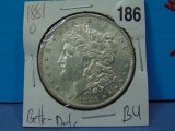 1881-O Morgan Silver Dollar - Better Date - BU
