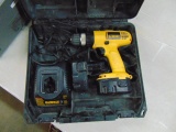 DeWalt 14.4V Cordless Drill - With Charger & Case