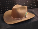 Stetson Vintage 4X Beaver Ranch Cowboy Hat - Size 7