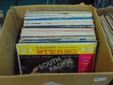 Big Box Of Vintage 33 1/3 Rpm Vinyl Records