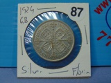 1929 Great Britain Silver Florin