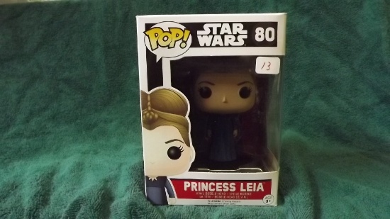Funko Pop! Star Wars #80 Princess Leia Vinyl Bobble-Head From The Force Awakens