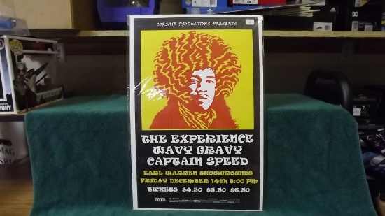 New 12x18 Jimi Hendrix Retro Concert Poster