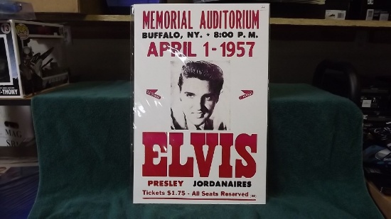 New 12x18 Elvis Presley Retro Concert Poster