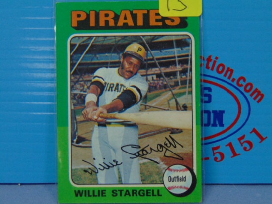 1975 Topps #100 Willie Stargell Baseball Card.