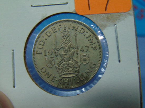 1947 Great Britain One Shilling