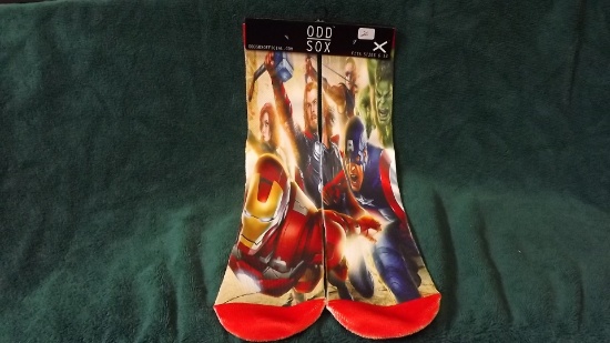 New Avengers Character ODD SOX. Fits Sizes 6-13