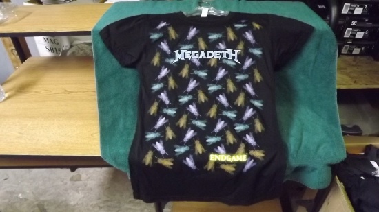 New Megadeth Rock T-Shirt. Size Kids Large