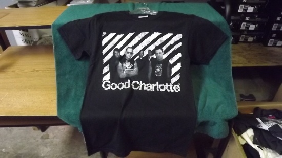 New Good Charlotte Rock T-Shirt. Size Adult Small