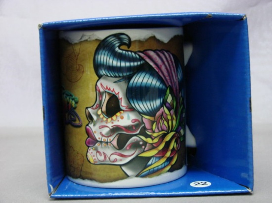 J. Danger Sugar Skulls Coffee Mug