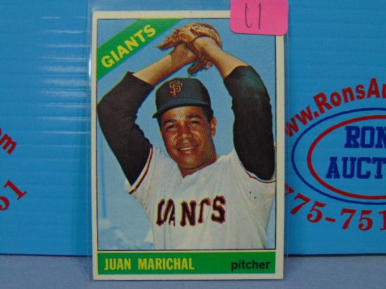 1966 Topps #420 Juan Marichal Giants Baseball Card