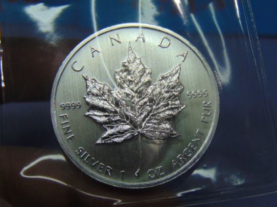 2013 Canada $5 Silver Maple Leaf Bullion Coin - BU
