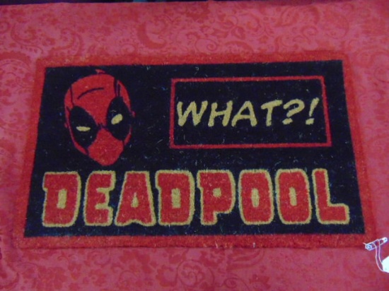 Deadpool 29" x 17" Coir Door Mat - New