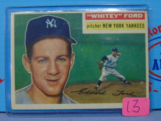 1956 Topps #240 Whitey Ford Yankees Baseball Card