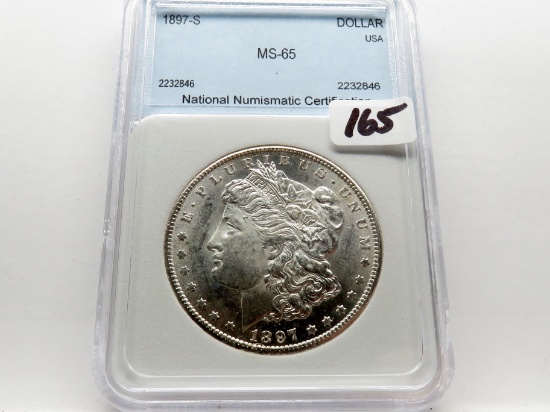 Morgan $ 1897-S NNC Mint State