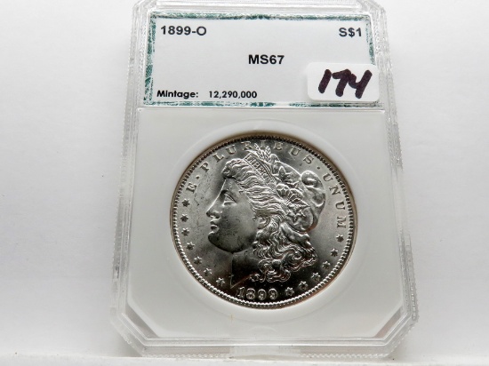 Morgan $ 1899-O PCI Mint State (Old Holder) BLAZER