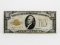 $10 Gold Certificate 1928 STAR, SN *00480441A, F rough edge