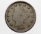 Liberty V Nickel 1912S Fine, rev stain, Semi-Key