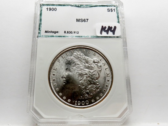 Morgan $ 1900 PCI Mint State (Very nice)