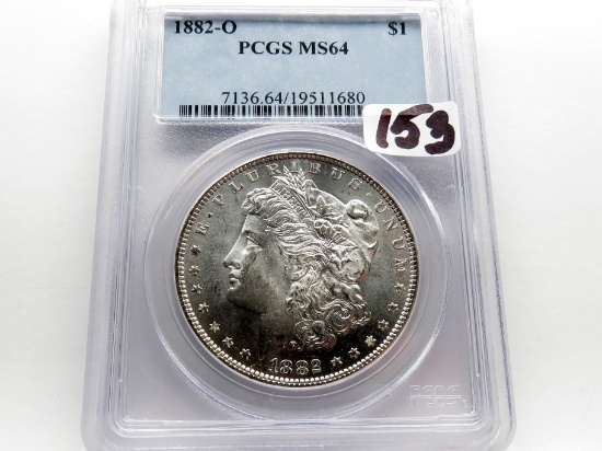 Morgan $ 1882-O PCGS MS64