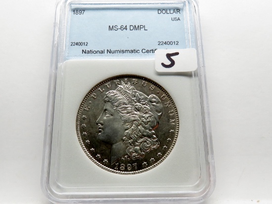 Morgan $ 1897 NNC Mint State DMPL