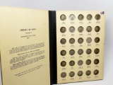 Library of Coins Roosevelt Dime Album, 1946-1968, 52 Coins (4 Clad), many Unc/BU album toning,