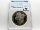 Morgan $ 1889-S NNC Mint State DMPL