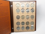 Dansco Franklin Half $ Album, 1948-1963D, 36 Coins, many Unc/BU, some FBL, 2-53, 2-53D, 2-62D