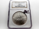 2002W West Point Commemorative $ NGC MS70