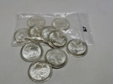 10-1 tr oz .999 Silver Indian/Buffalo Rounds in Cointains