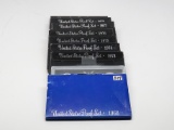 9 US Proof Sets: 1968, 69 (no outer box), 73, 74, 75, 76, 77, 78, 79 Type 1